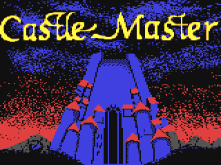 Castle Master title screen for Commodore 64